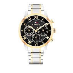17280252 - TH-Oxford Black Dial Mens Watch