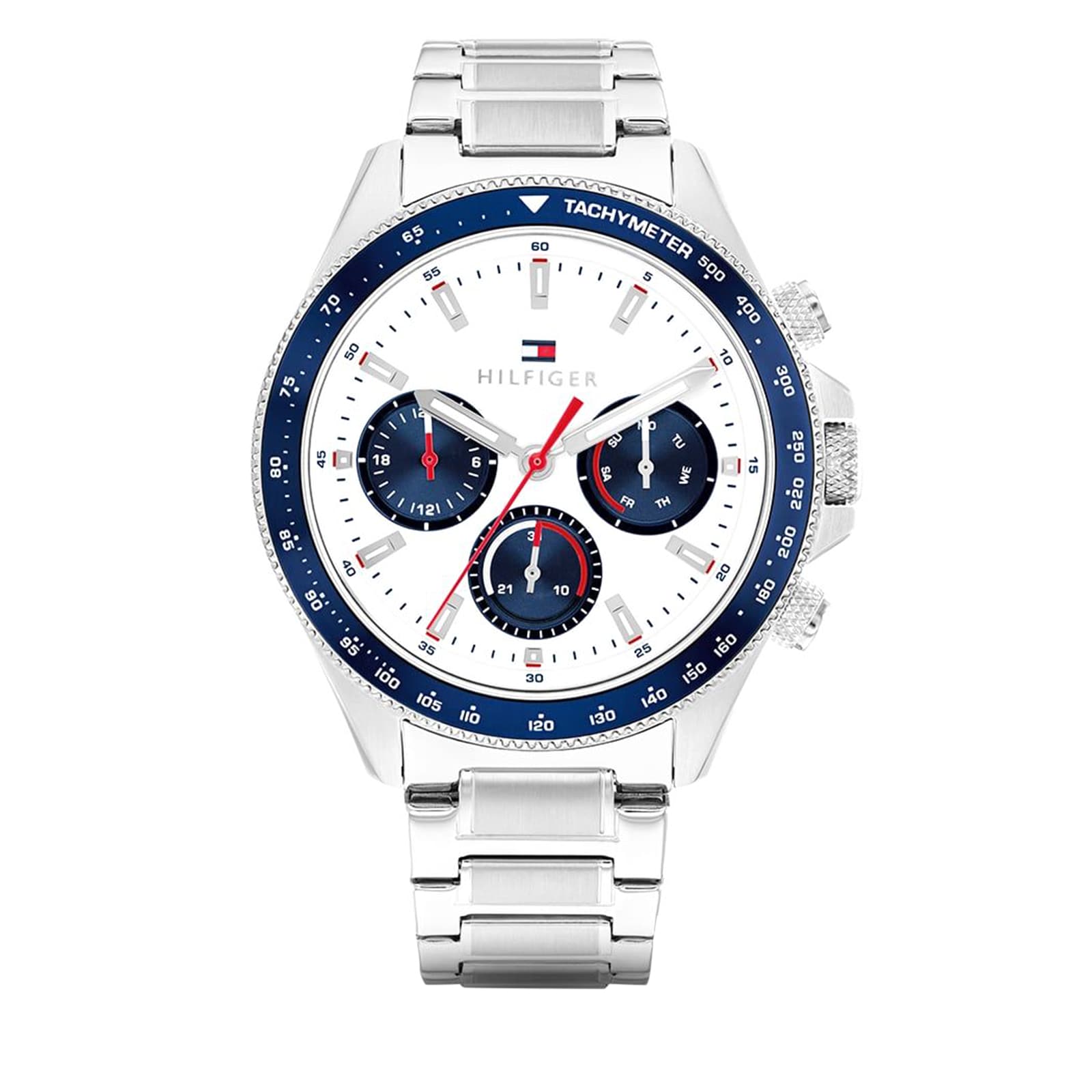 Tommy Hilfiger Clark Stainless Steel White Dial Mens Watch