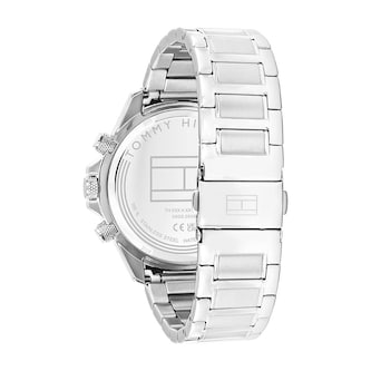 Tommy Hilfiger Clark Stainless Steel White Dial Mens Watch