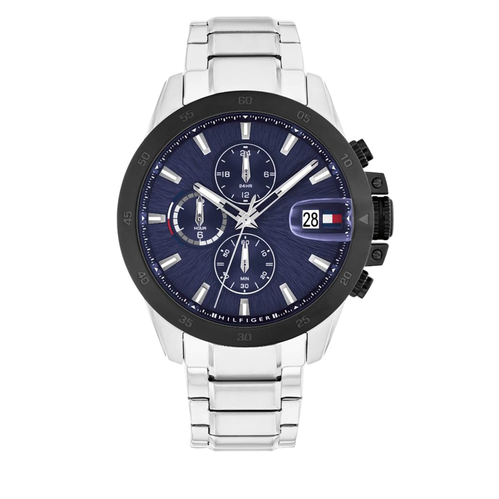 Tommy Hilfiger Jameson Stainless Steel Blue Dial Mens Watch