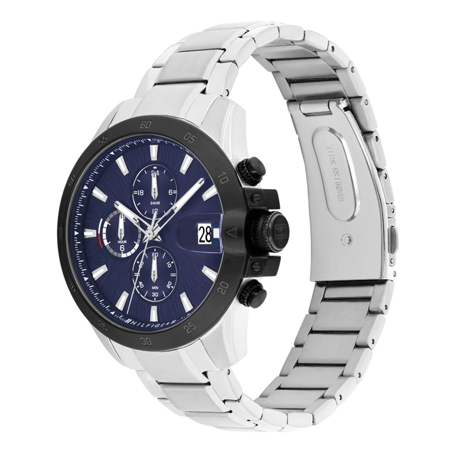 Tommy Hilfiger Jameson Stainless Steel Blue Dial Mens Watch