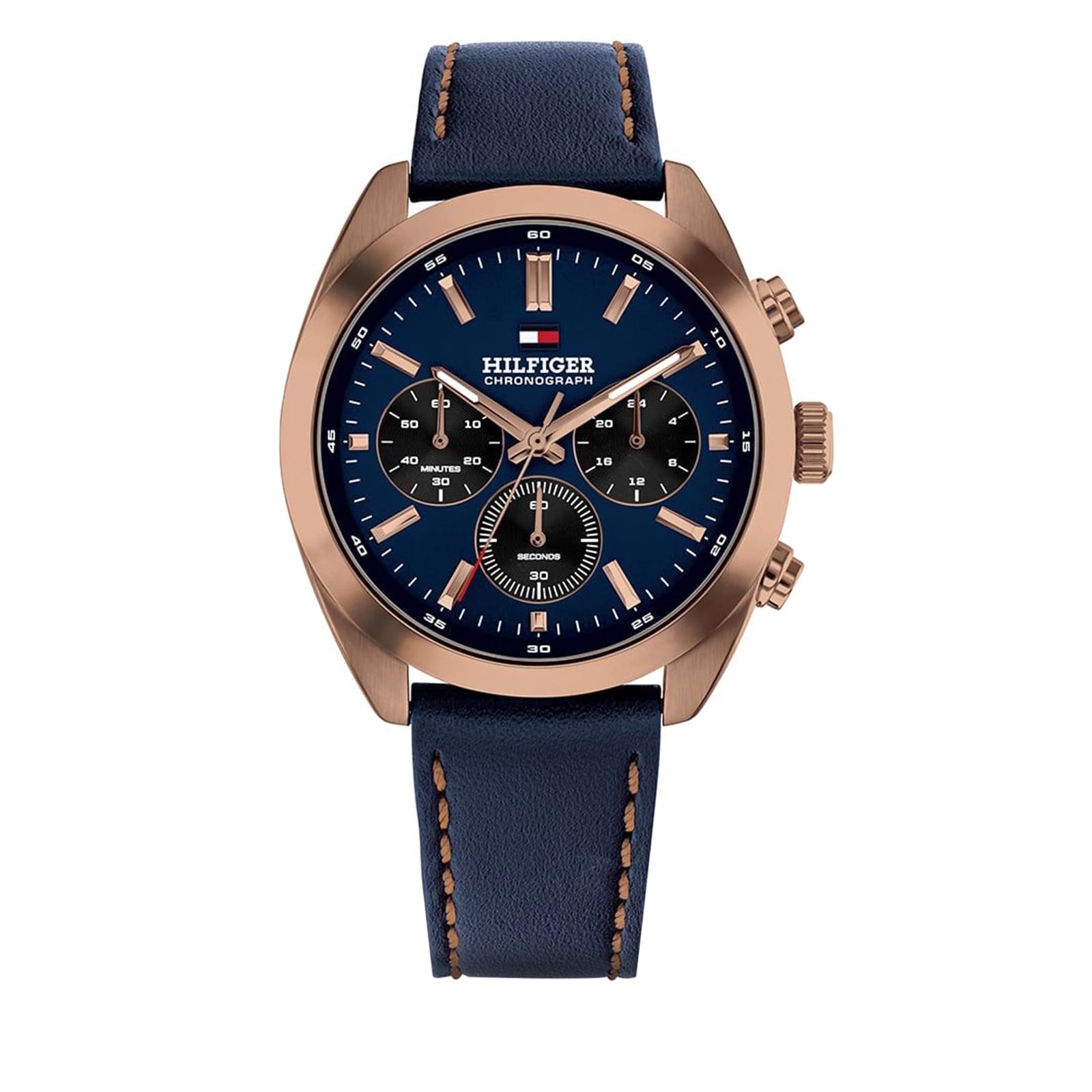 Tommy Hilfiger Hudson Blue Dial Mens Watch