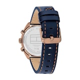 Tommy Hilfiger Hudson Blue Dial Mens Watch