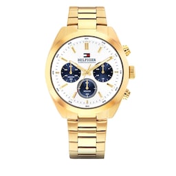 17280266 - Hudson Stainless Steel White Dial Mens Watch
