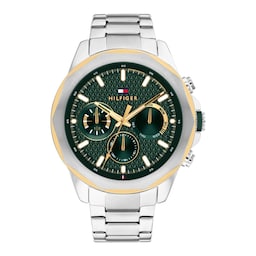 17280268 - Lars Stainless Steel Green Dial Mens Watch