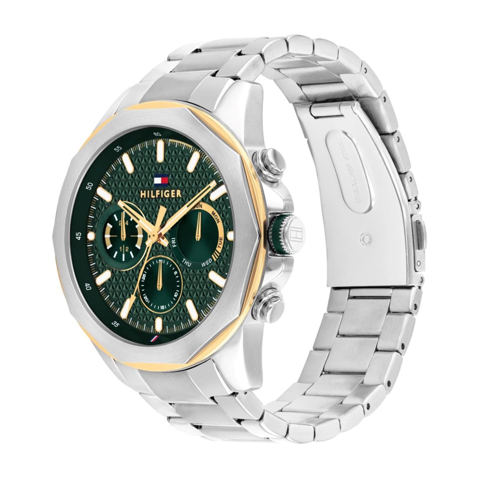 Tommy Hilfiger Lars Stainless Steel Green Dial Mens Watch