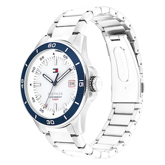 Tommy Hilfiger Remy White Dial Mens Watch