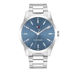 17280273 - Bruce Stainless Steel Blue Dial Mens Watch