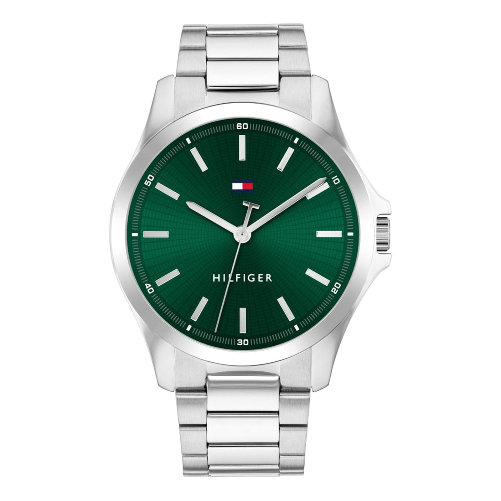 Tommy Hilfiger Bruce Stainless Steel Green Dial Mens Watch