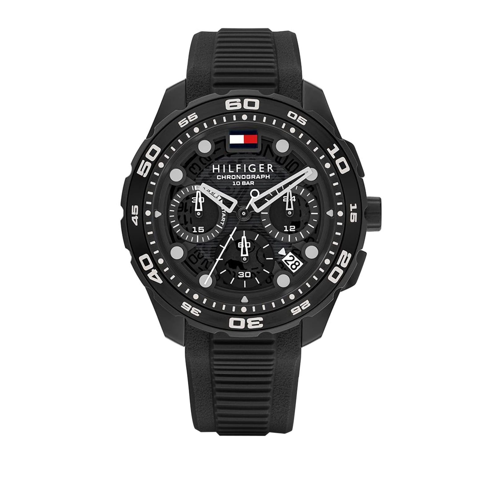 Tommy Hilfiger TH-Regatta Black Dial Mens Watch