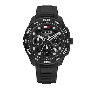 Tommy Hilfiger TH-Regatta Black Dial Mens Watch