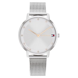 17280282 - Pippa Stainless Steel Silver Dial Ladies Watch