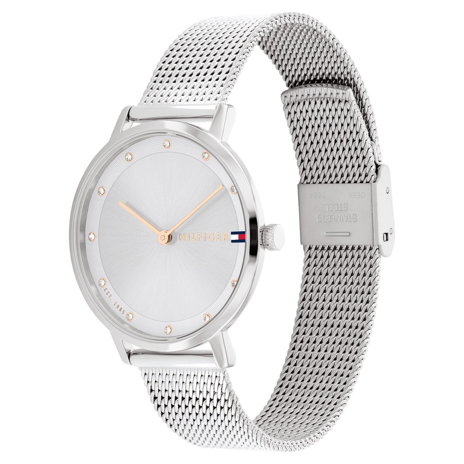 Tommy Hilfiger Pippa Stainless Steel Silver Dial Ladies Watch