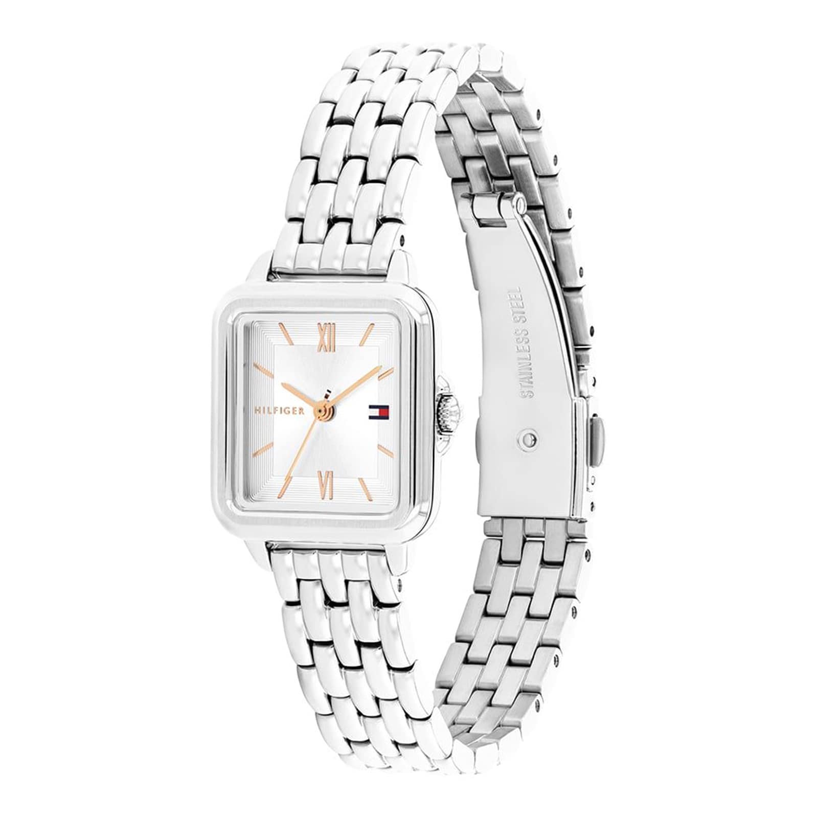 Tommy Hilfiger Mia Stainless Steel Silver Dial Ladies Watch