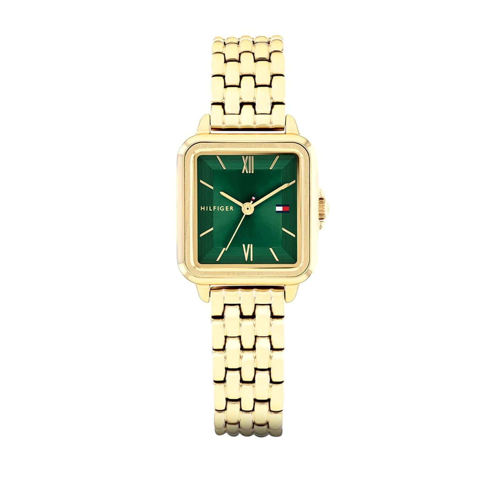 Tommy Hilfiger Mia Stainless Steel Green Dial Ladies Watch Tommy Hilfiger Mia Stainless Steel Green Dial Ladies Watch