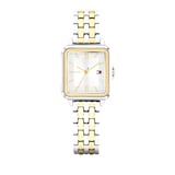 Tommy Hilfiger Bicolour Silver Dial Ladies Watch