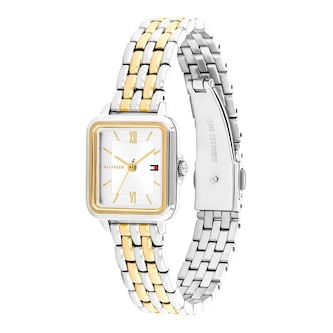 Tommy Hilfiger Mia Bicolour Silver Dial Ladies Watch