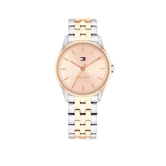 Tommy Hilfiger Jade Rose Gold Bicolour Pink Dial Ladies Watch