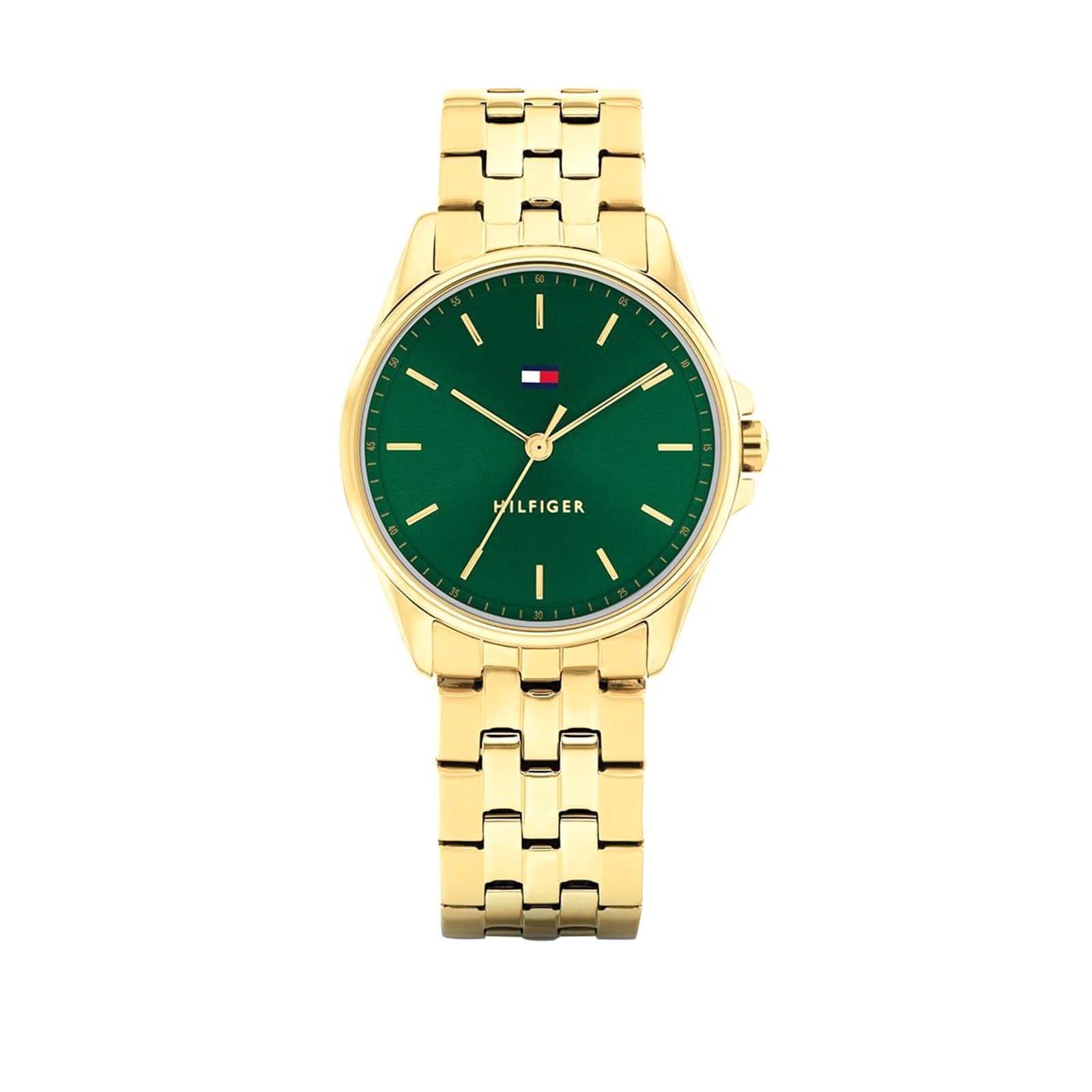 Tommy Hilfiger Jade Stainless Steel Green Dial Ladies Watch