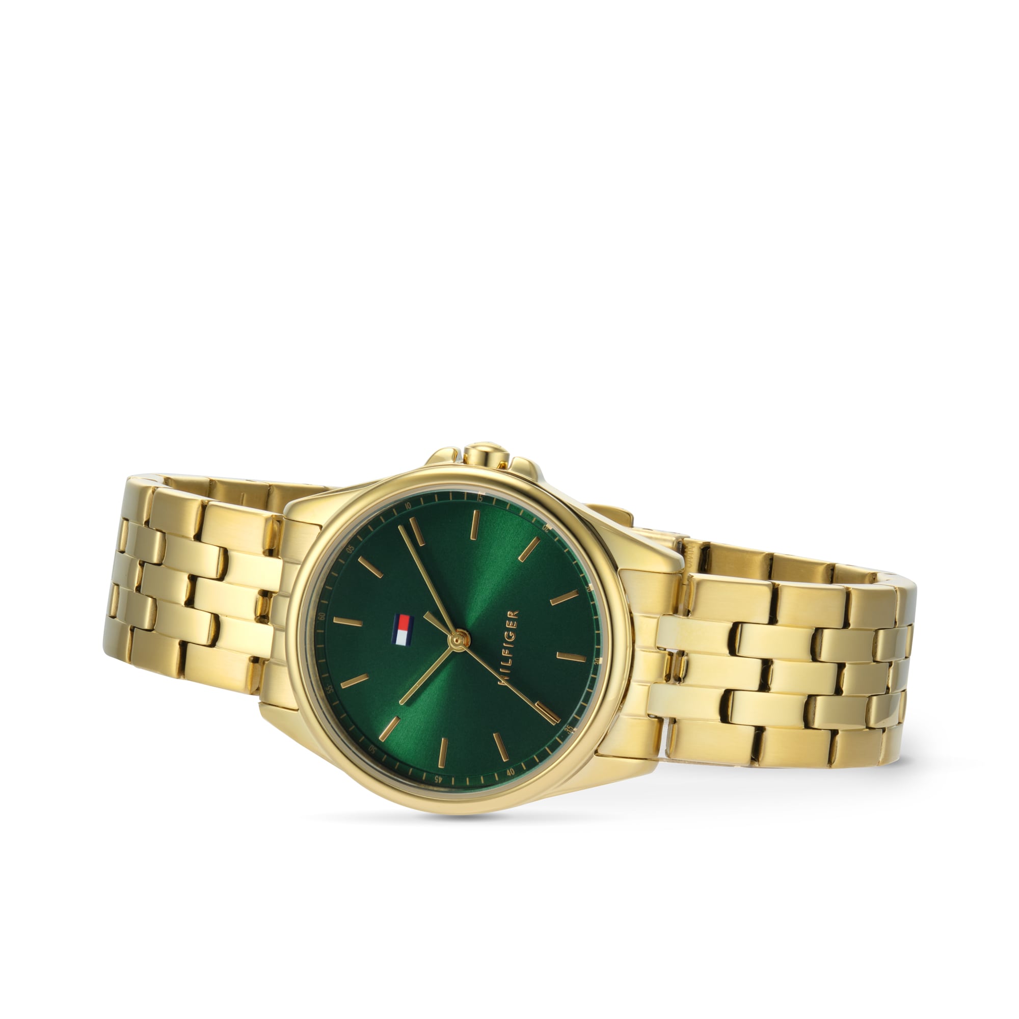 Tommy Hilfiger Stainless Steel Green Dial Ladies Watch Tommy Hilfiger Stainless Steel Green Dial Ladies Watch