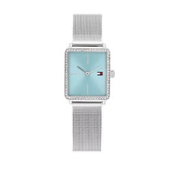 17280292 - Tea Stainless Steel Blue Dial Ladies Watch