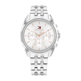 Tommy Hilfiger Mellie Stainless Steel White Dial Ladies Watch