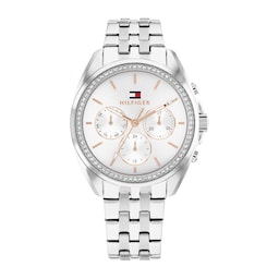 17280295 - Mellie Stainless Steel White Dial Ladies Watch