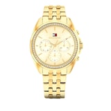 Tommy Hilfiger Mellie Stainless Steel Gold Dial Ladies Watch