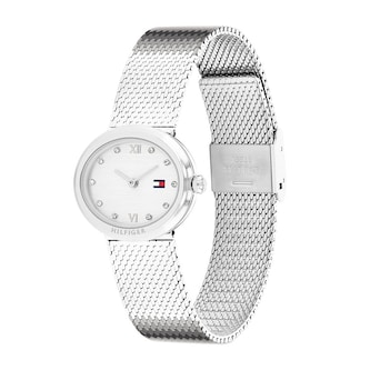 Tommy Hilfiger Moira Stainless Steel Silver Dial Ladies Watch