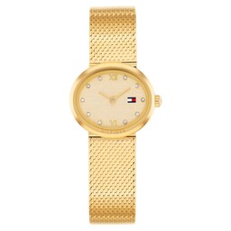 17280299 - Moira Stainless Steel Gold Dial Ladies Watch