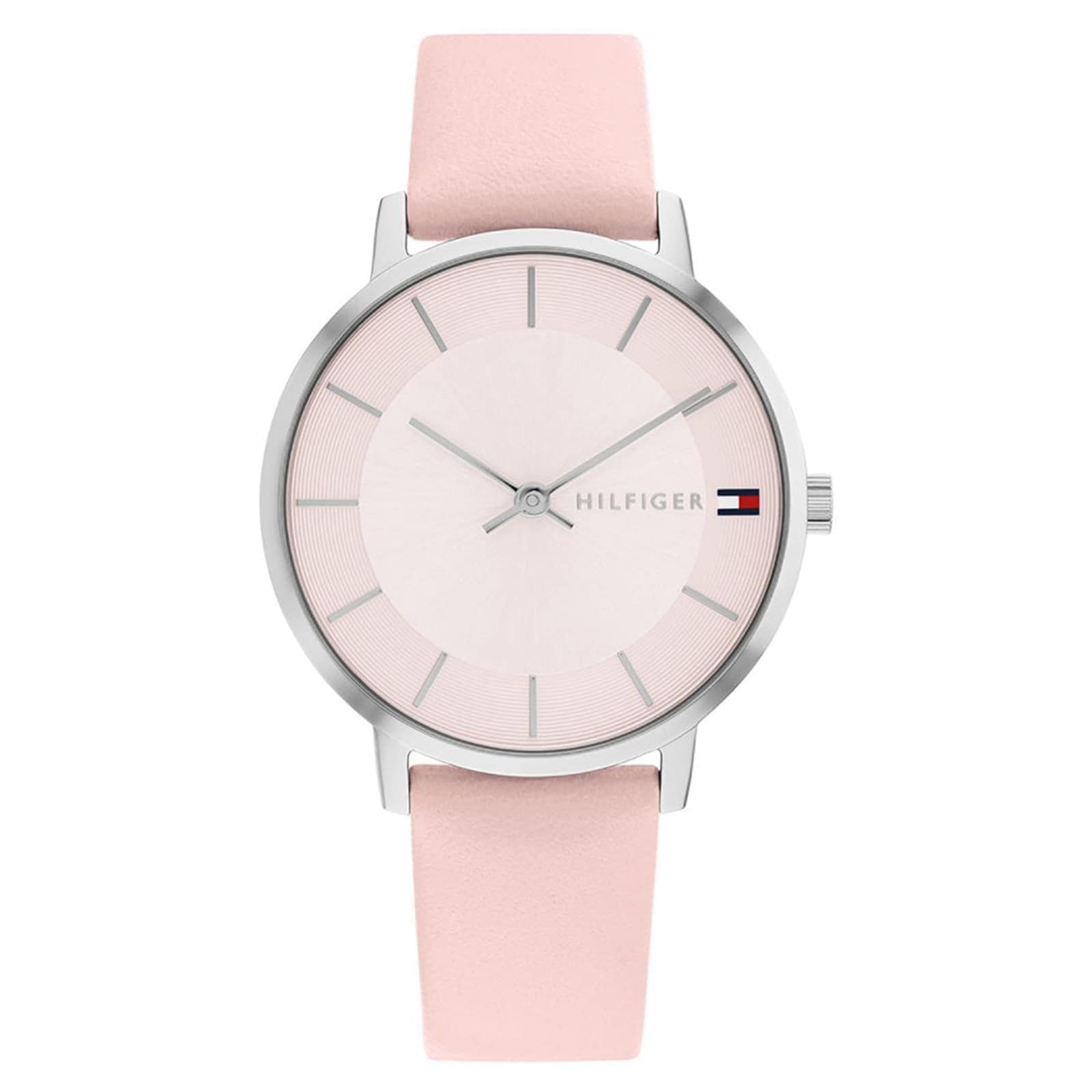 Tommy Hilfiger Stainless Steel Pink Dial Ladies Watch Tommy Hilfiger Stainless Steel Pink Dial Ladies Watch
