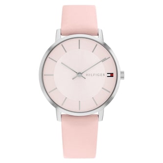 Tommy Hilfiger Pippa Stainless Steel Pink Dial Ladies Watch