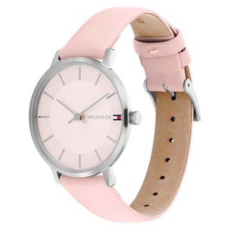 Tommy Hilfiger Pippa Stainless Steel Pink Dial Ladies Watch