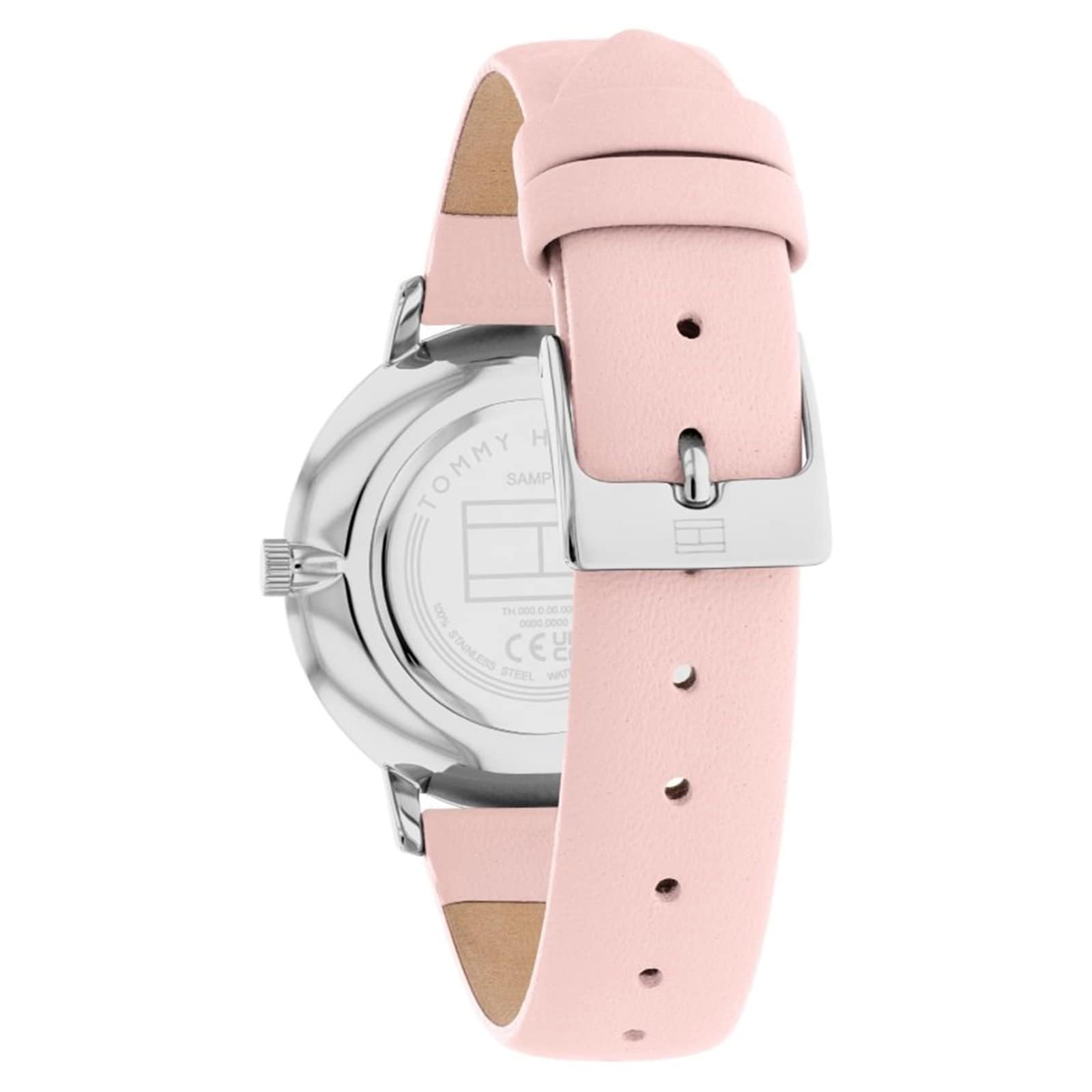 Tommy Hilfiger Stainless Steel Pink Dial Ladies Watch Tommy Hilfiger Stainless Steel Pink Dial Ladies Watch