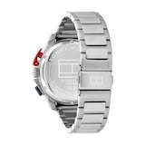 Tommy Hilfiger Bank Stainless Steel Blue Dial 44mm Mens Watch - Interchangeable Strap