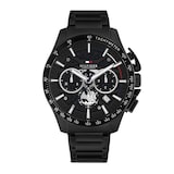 Tommy Hilfiger Bank Black Dial 44mm Mens Watch - Interchangeable Strap