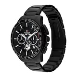 Tommy Hilfiger Bank Black Dial 44mm Mens Watch - Interchangeable Strap