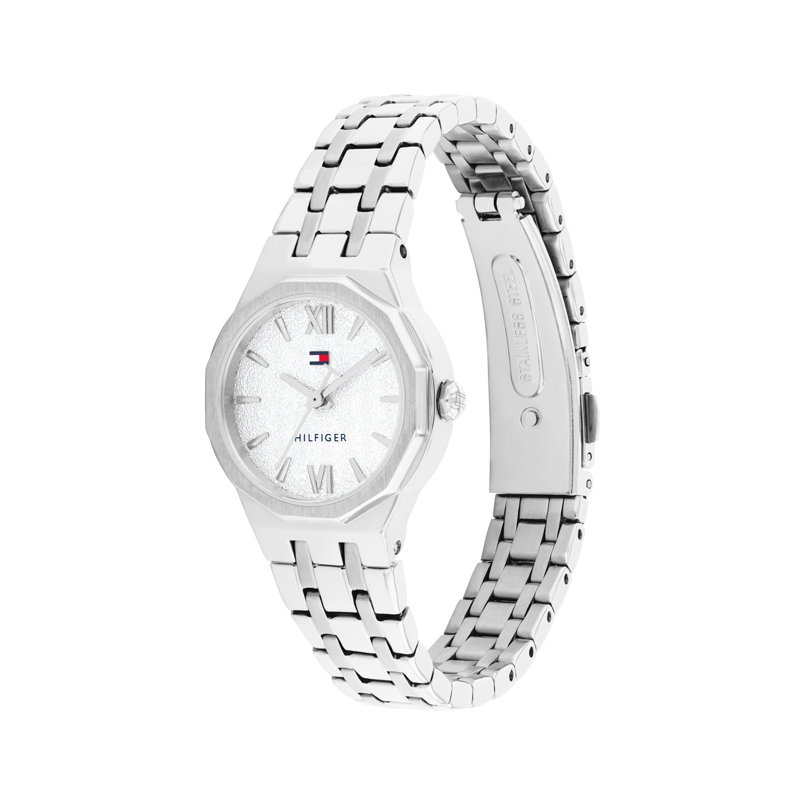 Tommy Hilfiger Mackenzie Stainless Steel Silver Dial Ladies Watch