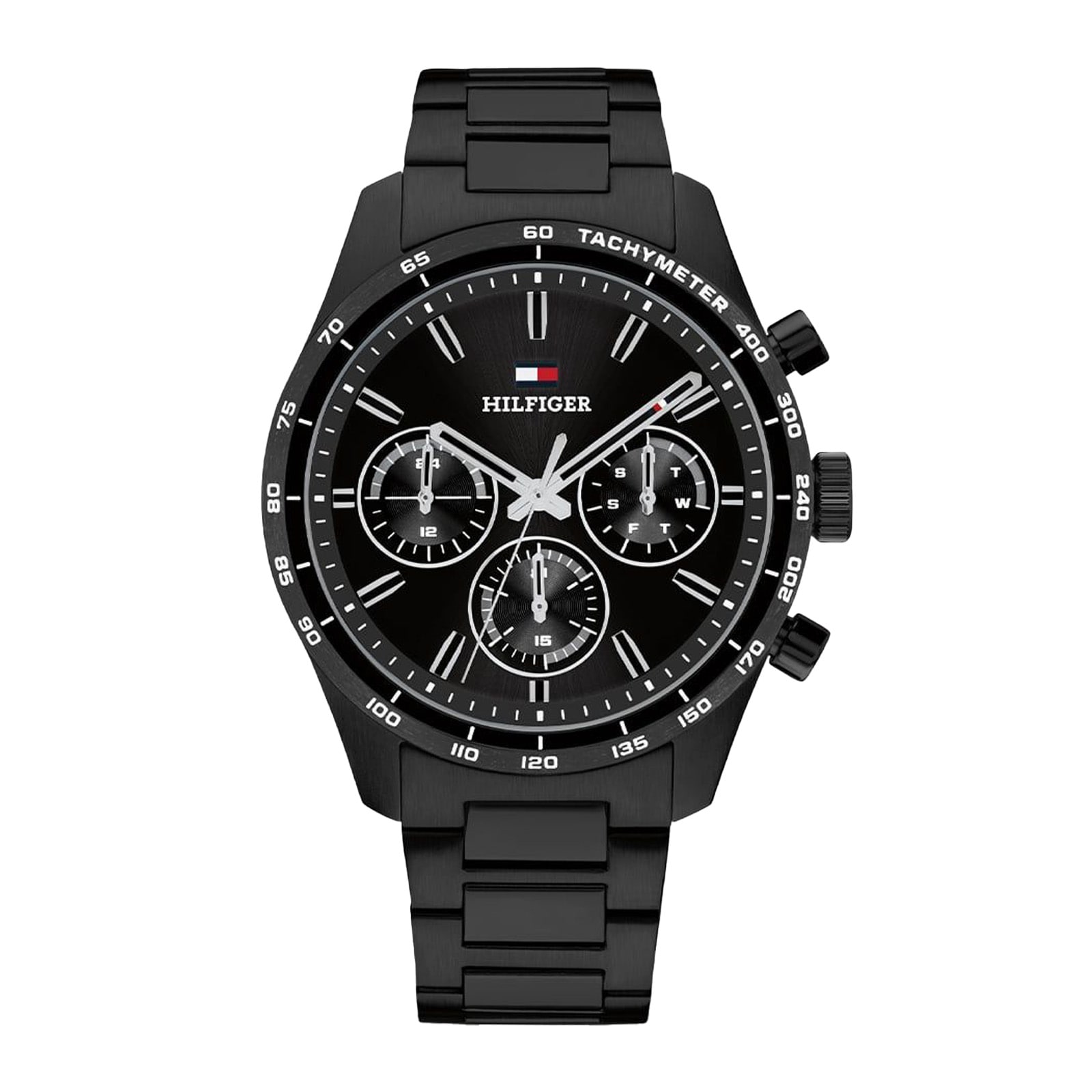 Tommy Hilfiger 42mm Mens Watch Black Tommy Hilfiger 42mm Mens Watch Black