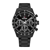 Tommy Hilfiger 42mm Mens Watch Black