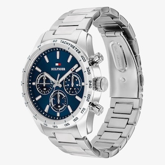 Tommy Hilfiger Hampton 42mm Mens Watch Blue Tommy Hilfiger Hampton 42mm Mens Watch Blue