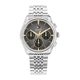 Tommy Hilfiger Chronograph 38mm Mens Watch Black Dial
