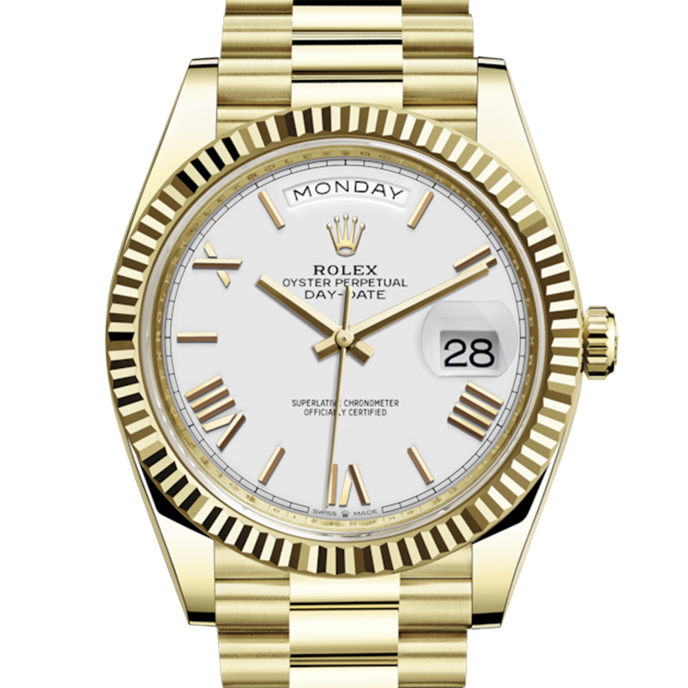 rolex oyster day date gold