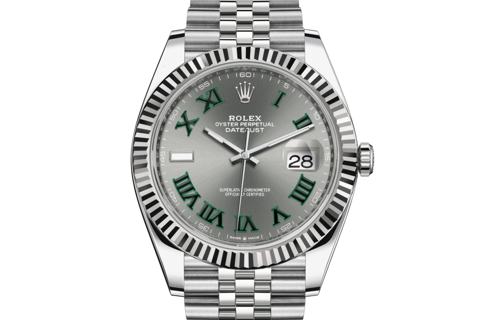 kolbøtte Tid barmhjertighed Rolex Datejust 41 M126334-0022 | Watches Of Switzerland UK