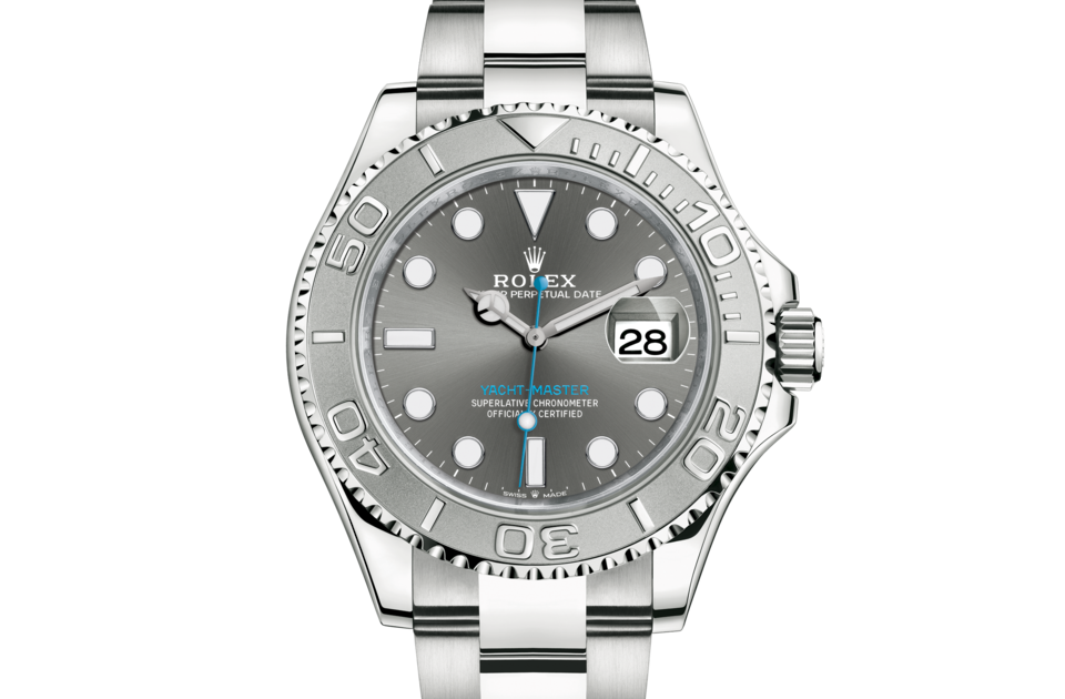 Rolex Yacht-Master 40 Oyster Perpetual Date Two Tone Grey Dial