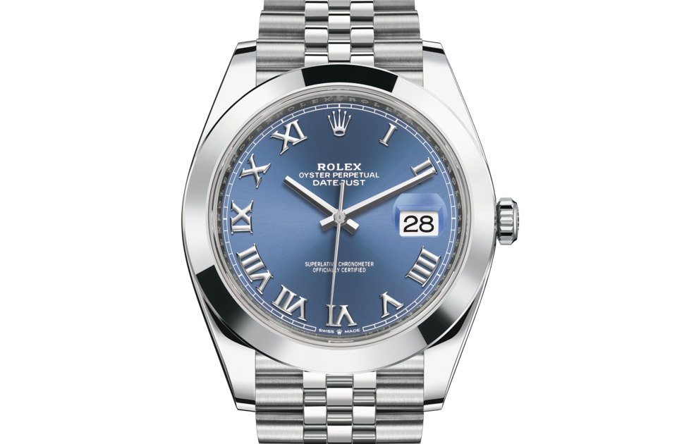 rolex oystersteel datejust 41