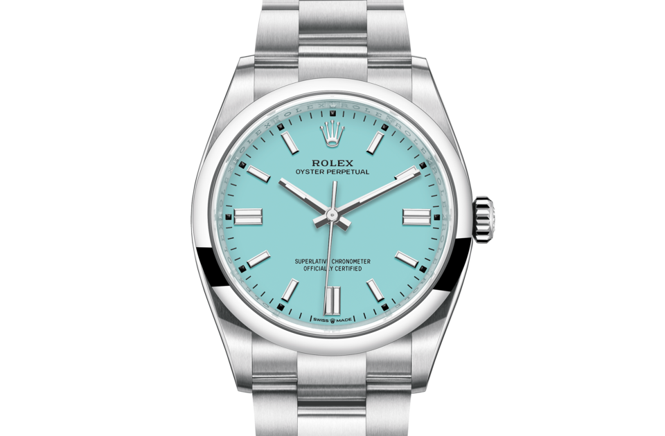 rolex oyster perpetual 36 blue