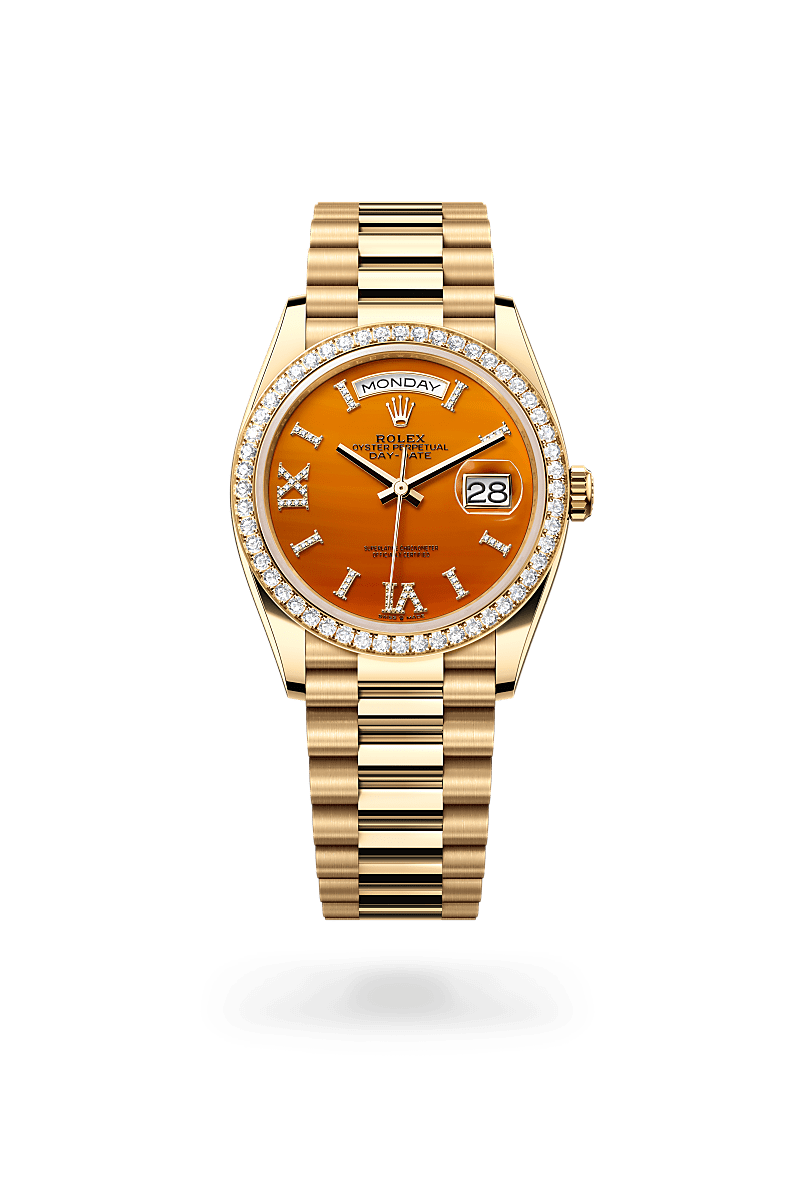 Rolex discount gold women