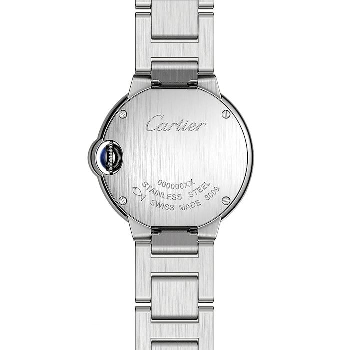 Cartier Ballon Bleu De Cartier Watch 28mm, Quartz Movement, Steel