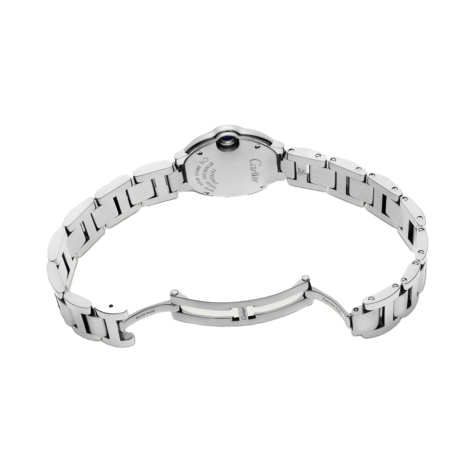 Cartier Ballon Bleu De Cartier Watch 28mm, Quartz Movement, Steel